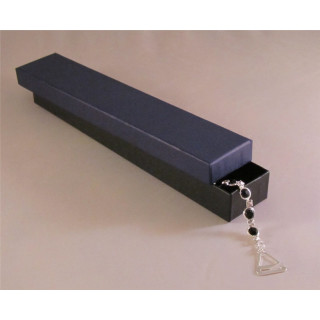 Verpackungs-Box, Karton-Etui mit schwarzer Schaumstoff-Einlage (90008)