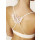 textiler BH-Träger auf dem Rücken gekreuzt mit Schmetterling weiß (10402-TXW)